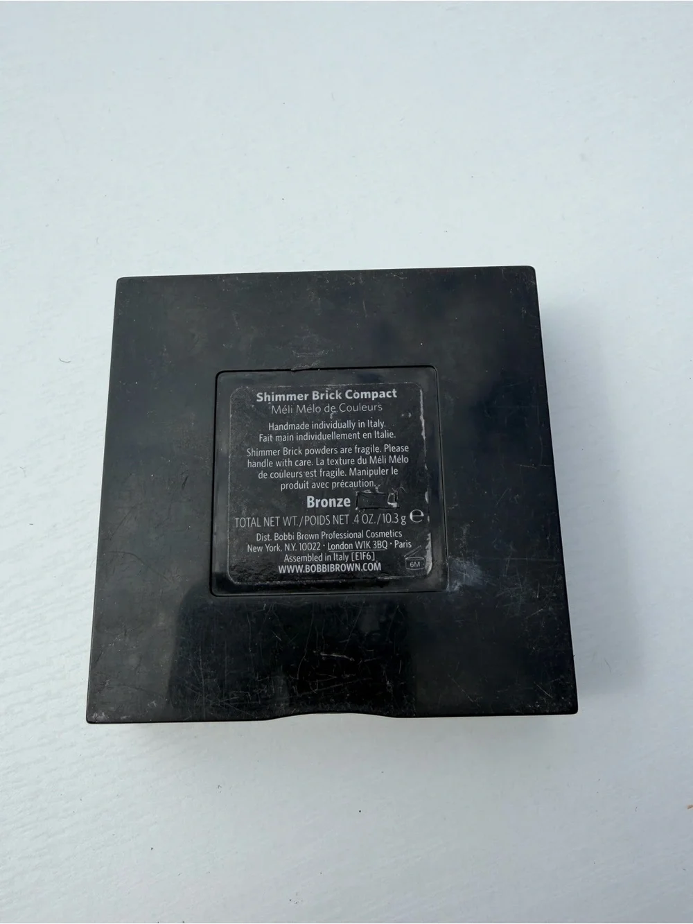 #33 Bobbi Brown Shimmer Brick Compact BRONZE Disconnected Used